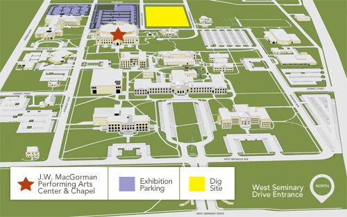 Swbts Campus Map Visiting Swbts Campus Map Visiting